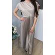 Emina plisszírozott aljú maxi ruha