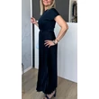 Emina plisszírozott aljú maxi ruha