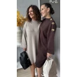 Oversize kötött ruha 