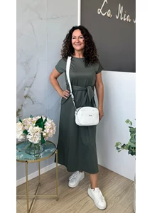 Adelina kötős maxi ruha