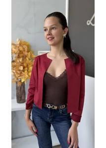 Sara velúrhatású felkapós kabátka