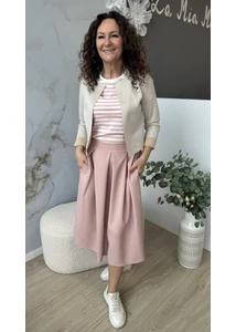 Sara velúrhatású  felkapós kabátka