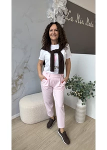 Elegáns szűk szárú nadrág 