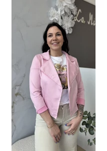 Tina velúrhatású felkapós kabátka