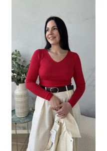 Hannah egyszínű felső