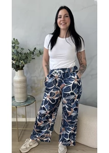 Virágmintás nadrág