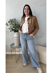 Tavaszi velúr hatású dzseki