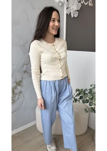 Vászon baggy nadrág