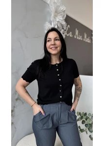 Belle rövid ujjú kardigán
