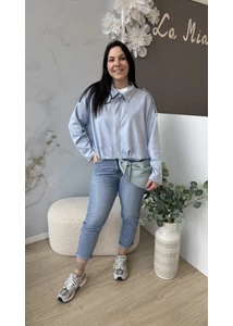 Velúr hatású kabát 