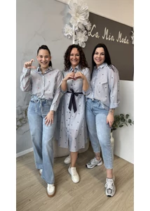 Szivecskés pamut ruha