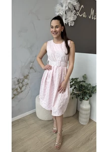 Elegáns nyomott mintás ruha