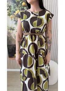 BIANCA midi ruha