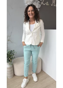 Lisa gyűrt anyagú nadrág 