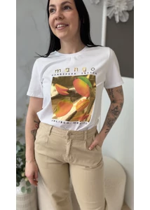 Mintás női póló 